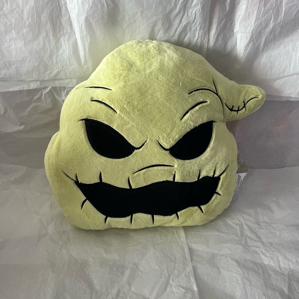 NEW THE NIGHTMARE BEFORE CHRISTMAS OOGIE BOOGIE PLUSH PILLOW